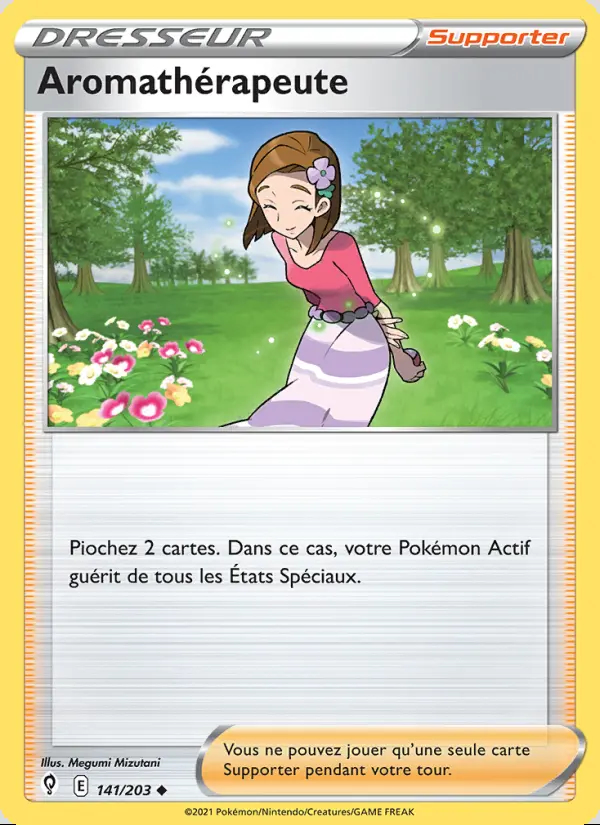 Image of the card Aromathérapeute