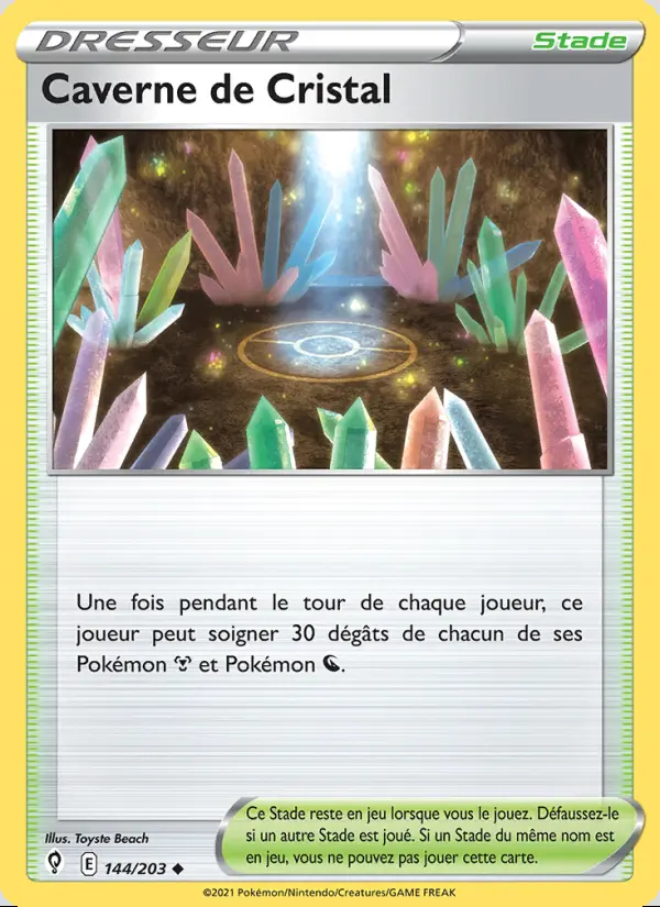 Image of the card Caverne de Cristal