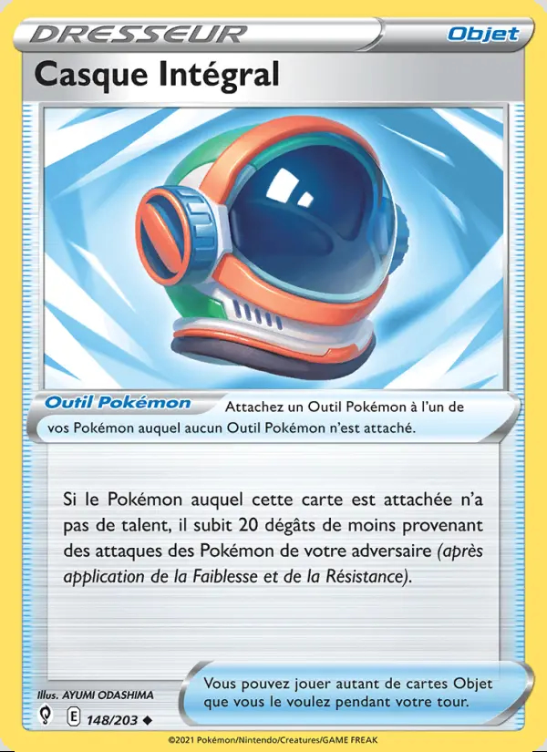 Image of the card Casque Intégral