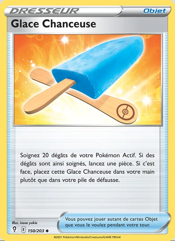 Image of the card Glace Chanceuse