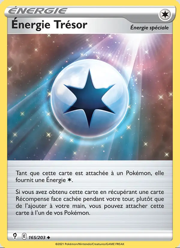 Image of the card Énergie Trésor