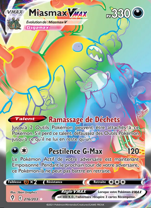 Image of the card Miasmax VMAX