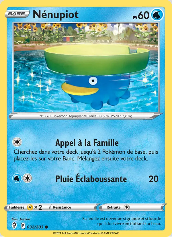 Image of the card Nénupiot