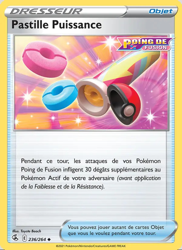 Image of the card Pastille Puissance