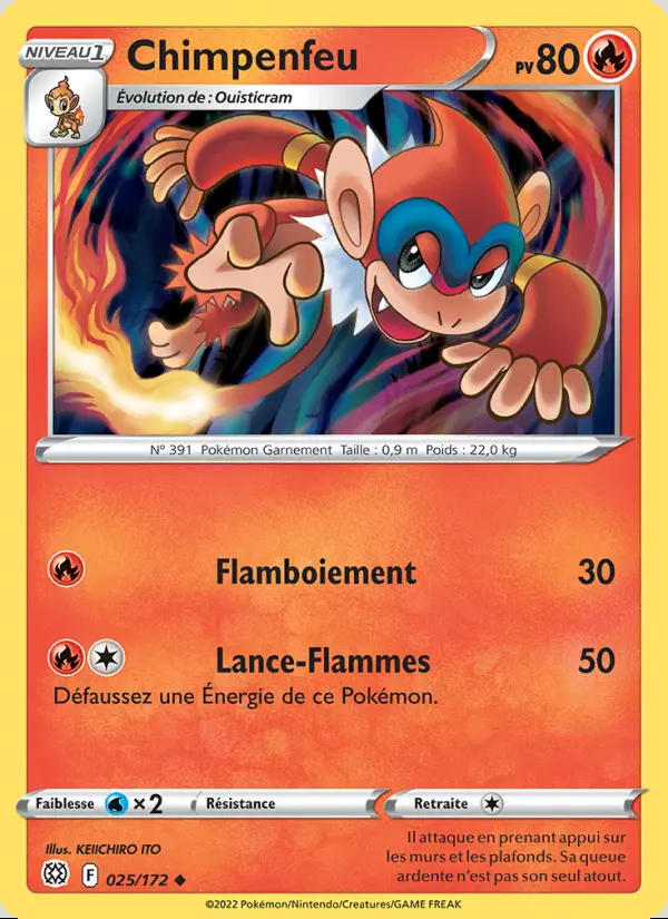 Image of the card Chimpenfeu