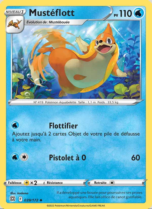 Image of the card Mustéflott