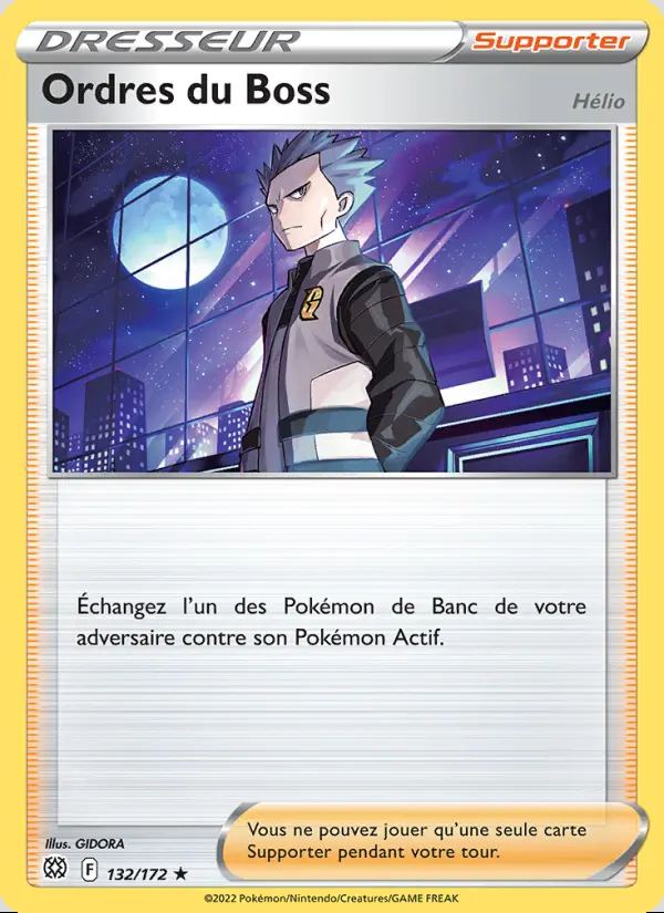 Image of the card Ordres du Boss