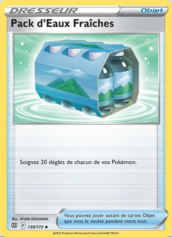 Image of the card Pack d'Eaux Fraîches