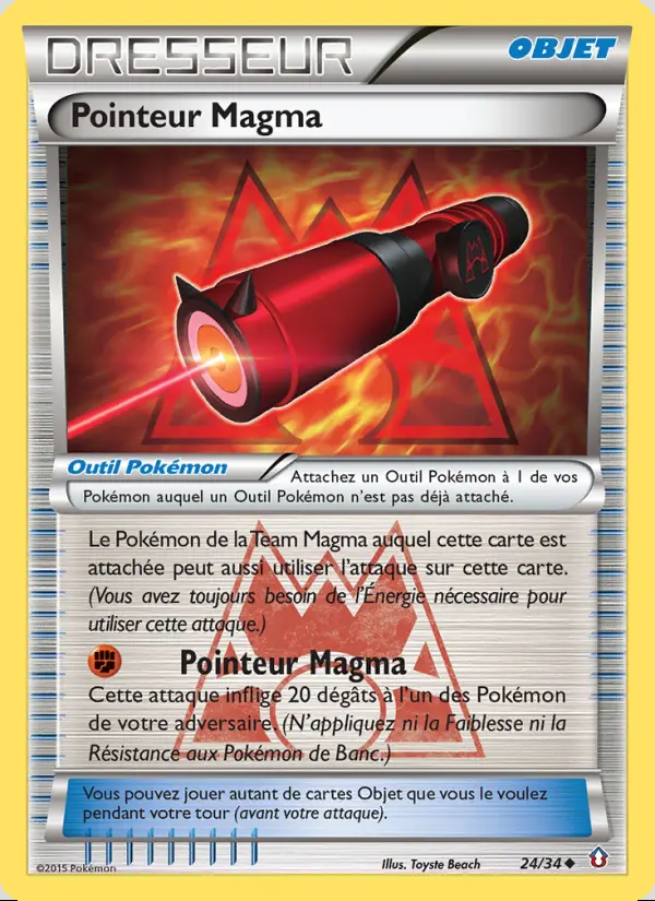 Image of the card Pointeur Magma
