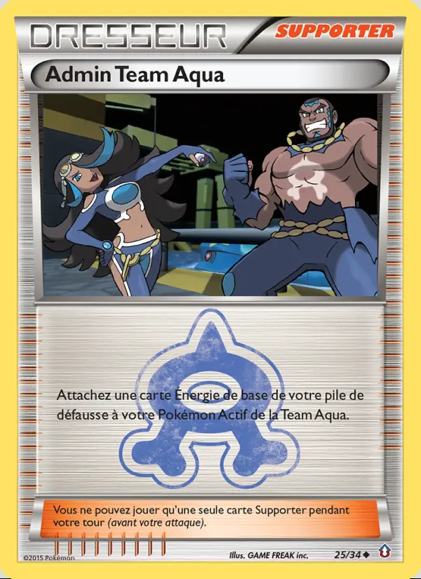 Image of the card Admin Team Aqua
