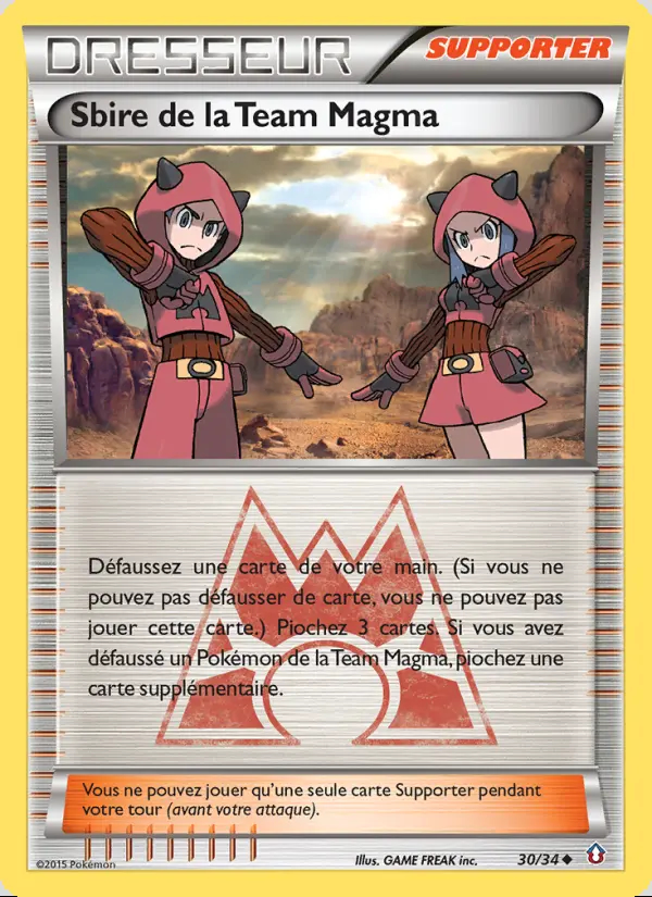 Image of the card Sbire de la Team Magma