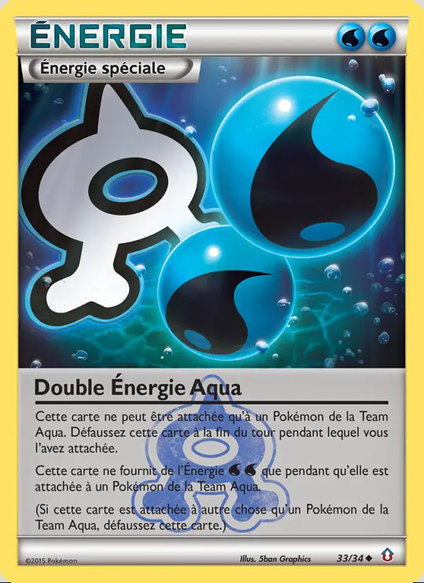 Image of the card Double Énergie Aqua