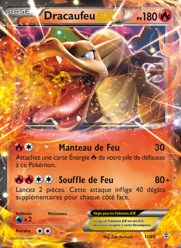 Image of the card Dracaufeu-EX