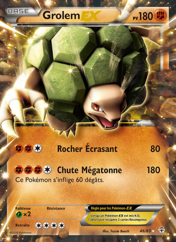 Image of the card Grolem-EX