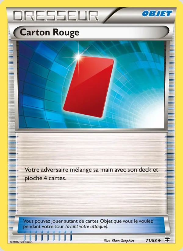 Image of the card Carton Rouge