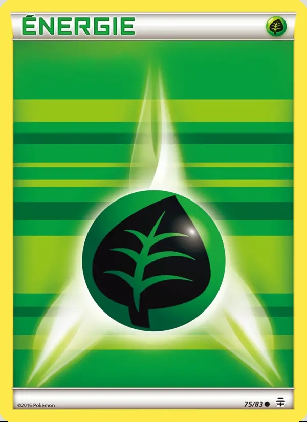 Image of the card Énergie Grass de base