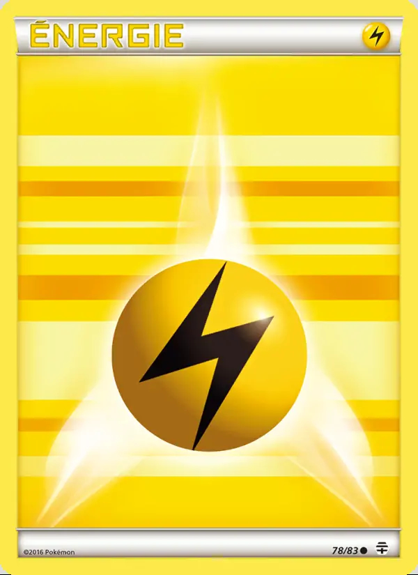Image of the card Énergie Lightning de base