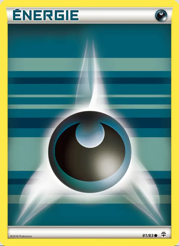 Image of the card Énergie Darkness de base