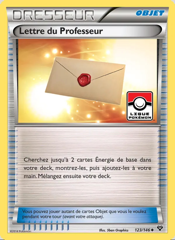 Image of the card Lettre du Professeur