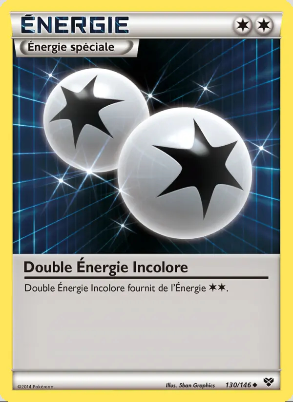 Image of the card Double Énergie Incolore