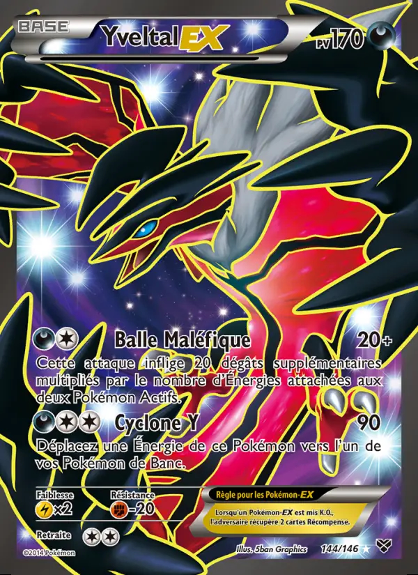 Image of the card Yveltal EX