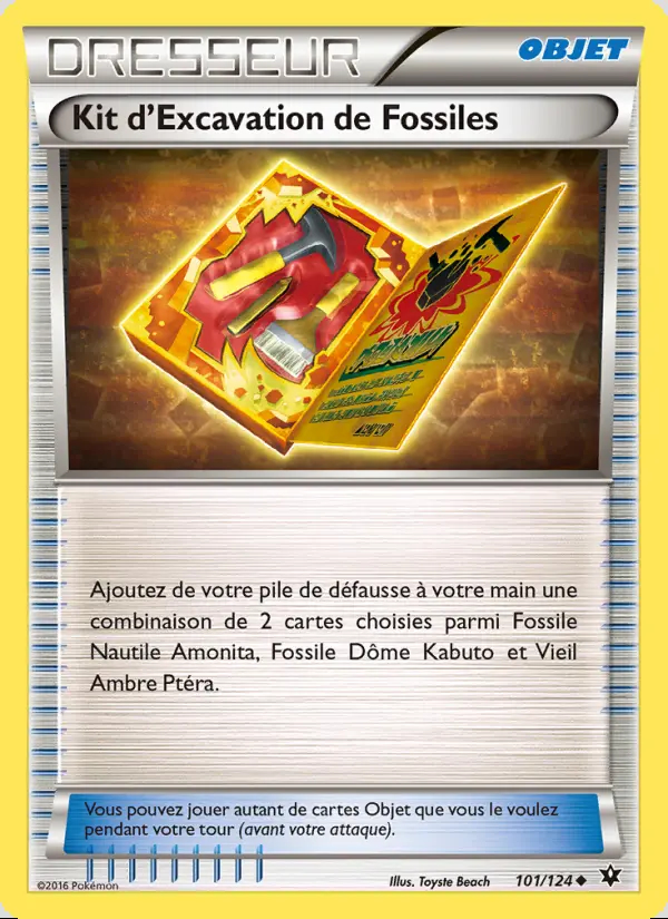 Image of the card Kit d'Excavation de Fossiles