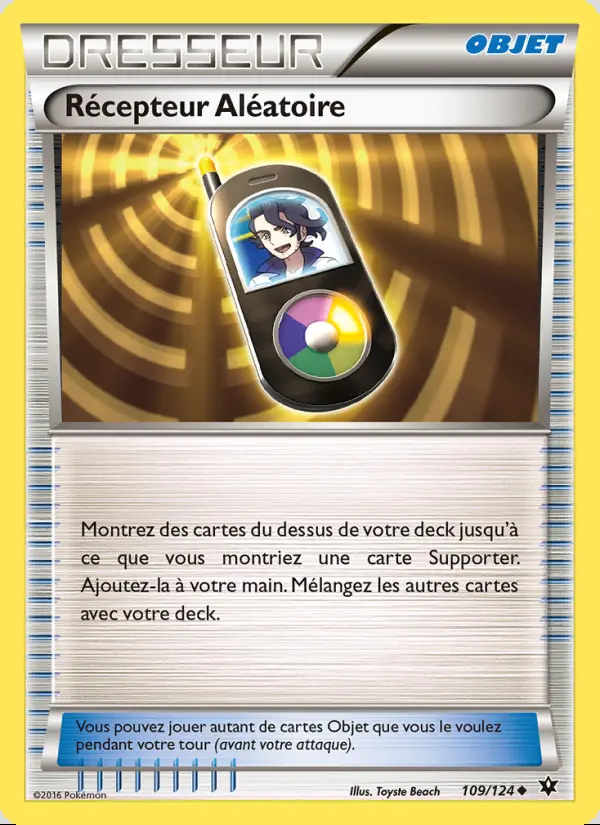 Image of the card Récepteur Aléatoire