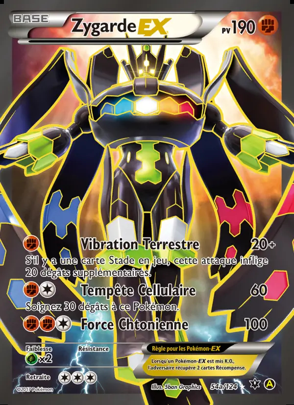 Image of the card Zygarde EX