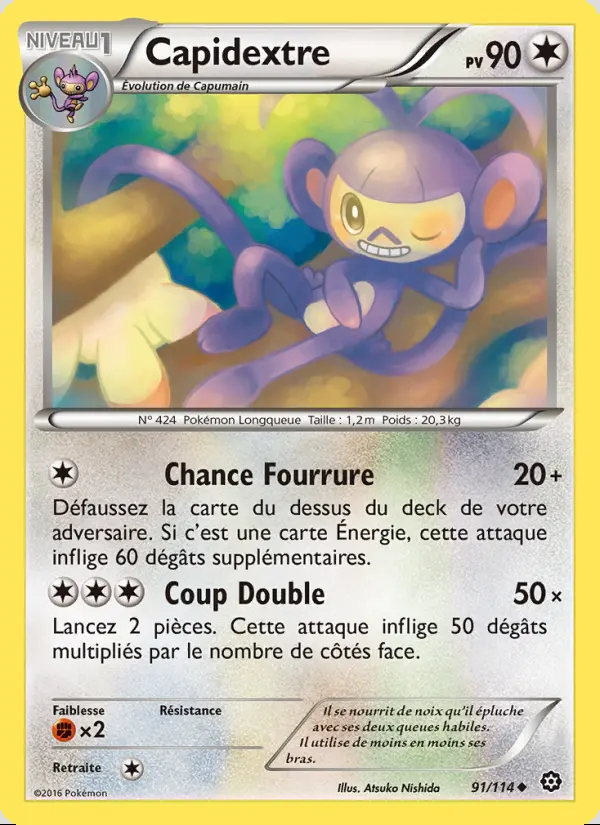 Image of the card Capidextre