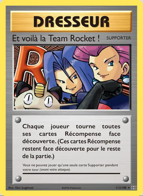 Image of the card Et voilà la Team Rocket !