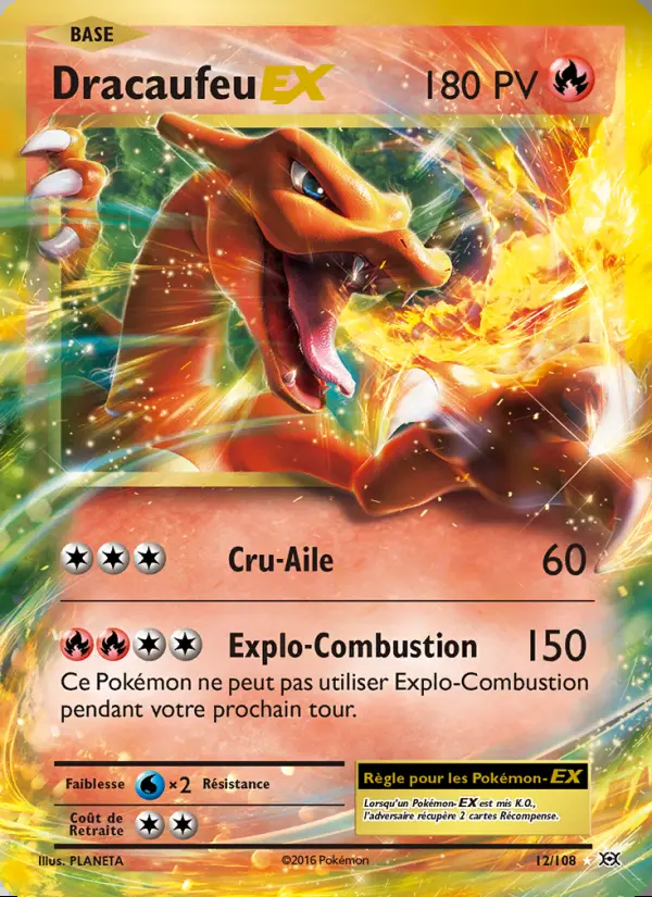 Image of the card Dracaufeu EX