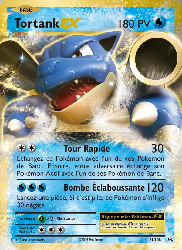 Image of the card Tortank EX