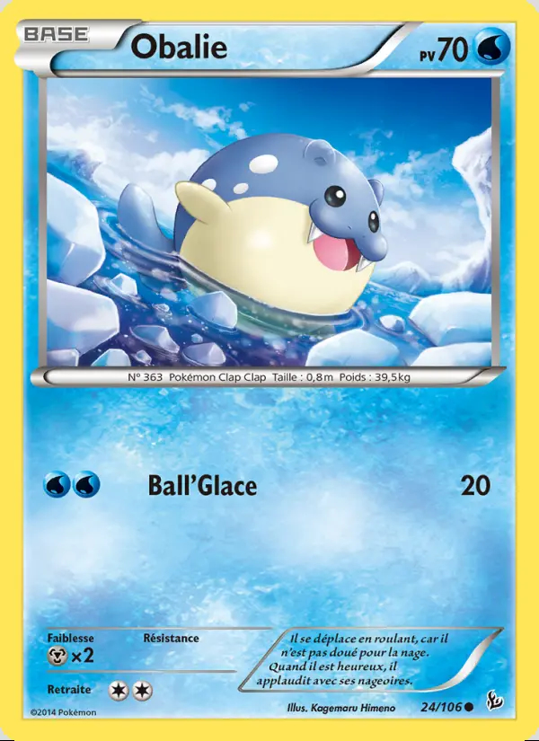 Image of the card Obalie