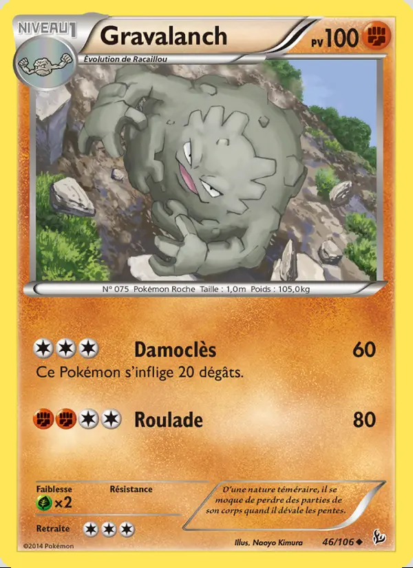 Image of the card Gravalanch