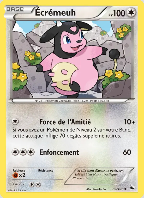 Image of the card Écrémeuh