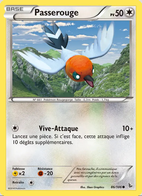 Image of the card Passerouge