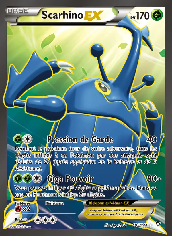 Image of the card Scarhino EX