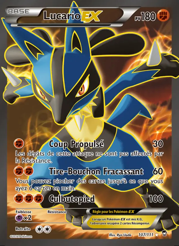 Image of the card Lucario EX