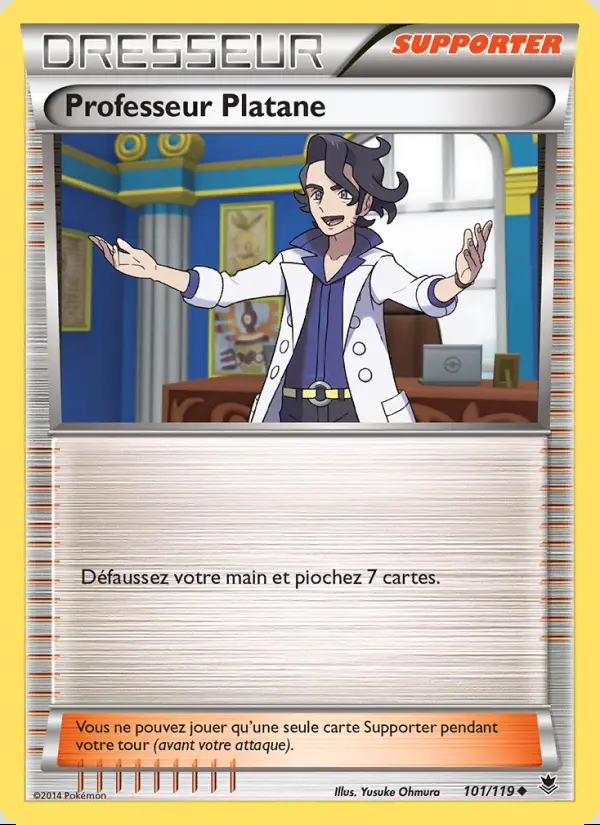 Image of the card Professeur Platane