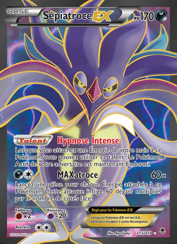 Image of the card Sepiatroce EX