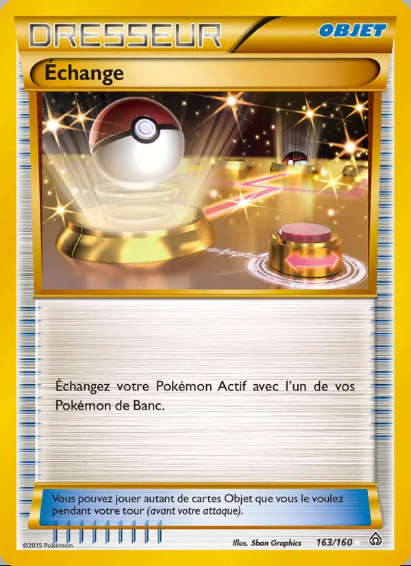 Image of the card Échange