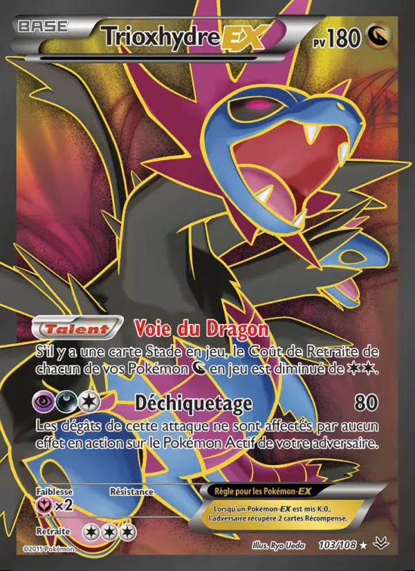 Image of the card Trioxhydre EX
