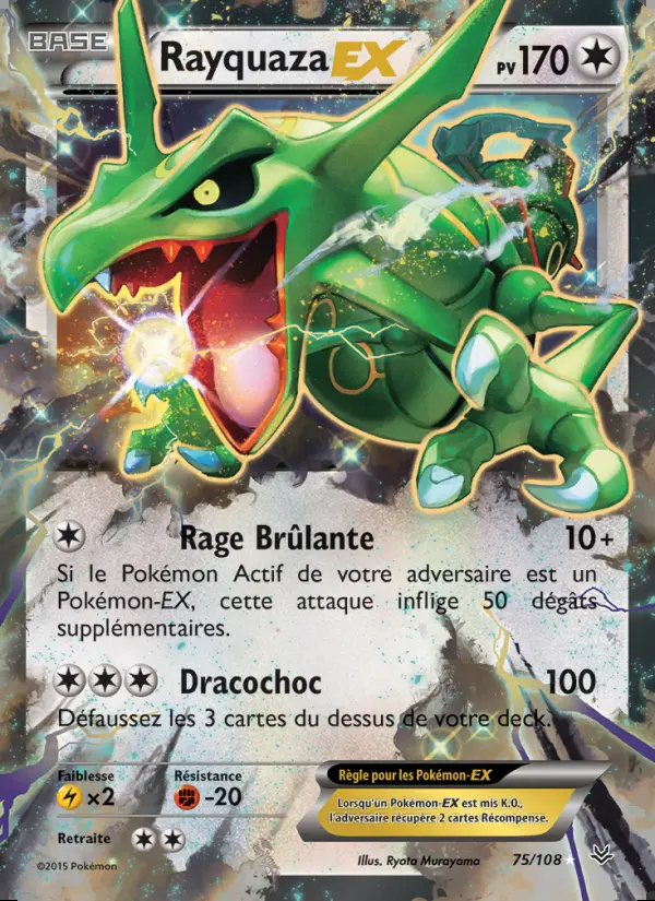 Image of the card Rayquaza EX