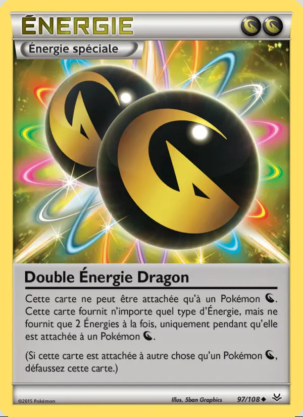 Image of the card Double Énergie Dragon