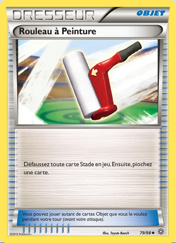 Image of the card Rouleau à Peinture