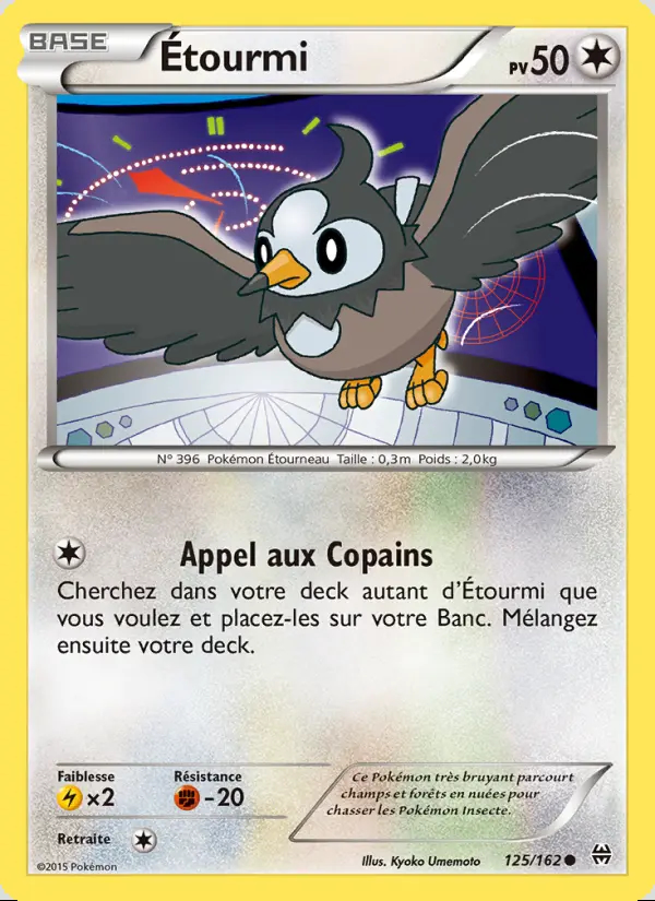 Image of the card Étourmi
