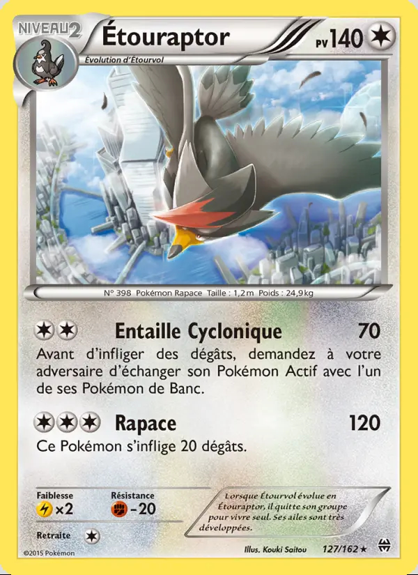 Image of the card Étouraptor