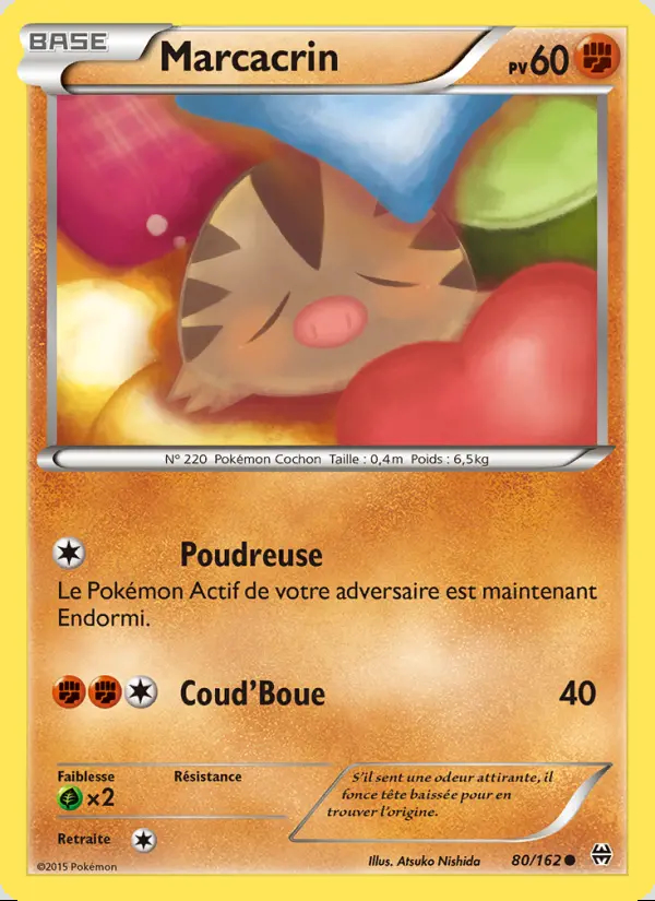 Image of the card Marcacrin