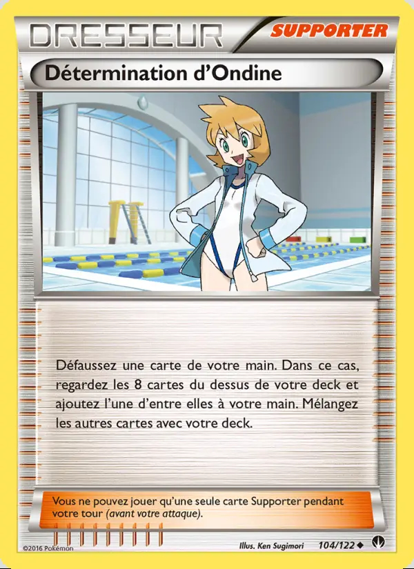 Image of the card Détermination d'Ondine