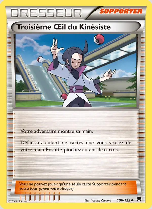 Image of the card Troisième Œil du Kinésiste